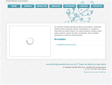 Tablet Screenshot of cardamoneamenities.com.ar